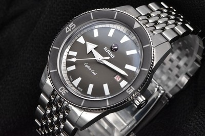 Rado Capitan Cook 42mm Stainless Steel Grey Dial R32505016 Full Set