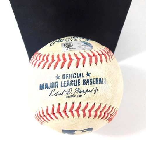 Signed Corey Kluber Cleveland Indians Game-Used Ball on 4-22-2018 vs. Orioles - Image 3 of 4