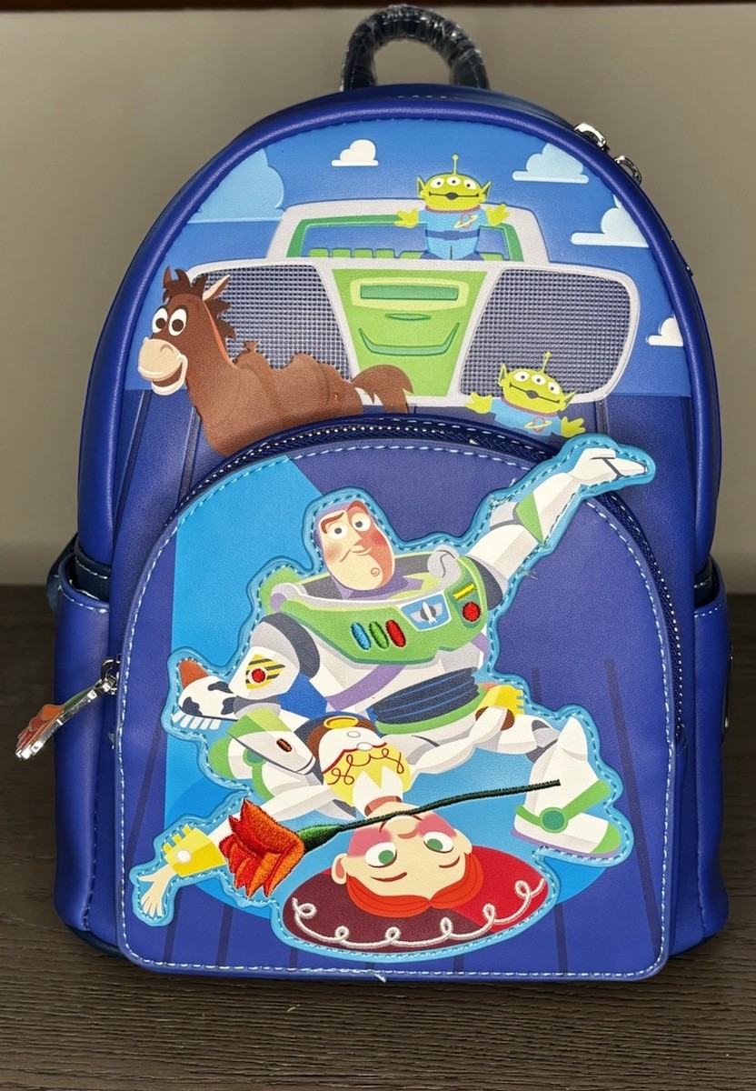 Loungefly Disney Toy Story Mini Backpack Jessie and Buzz | eBay display picture 2