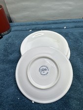 5 - Homer Laughlin Fiesta Dinnerware Plates, White, 6"