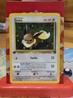 Eevee Pokemon Card 1st Edition Team Rocket 55/82 Common TCG 2000 WOTC