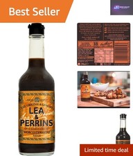 Lea and Perrins Worcestershire Sauce 290ml – Aged 18 , Authentic Umami