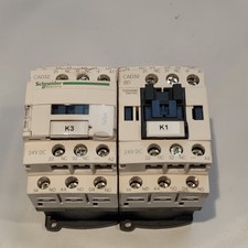 Lot Of 2 Schneider Elelctric CAD32BD CONTACTO...