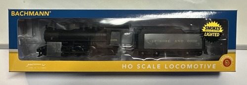 Bachmann Escala HO Baltimore y Ohio Prairie 2-6-2 Motor y Tender / Humos #2458 | Condition: New