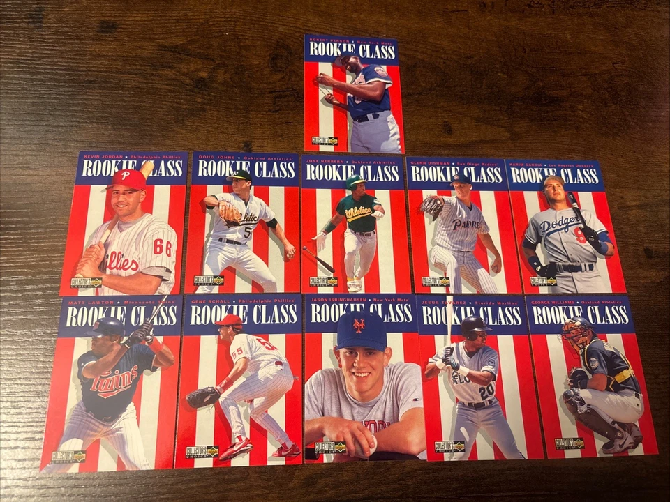 Upper Deck Collectors Choice 1996 "Rookie Class" - casi nuevo - lote de 11 Foto 2 de 4