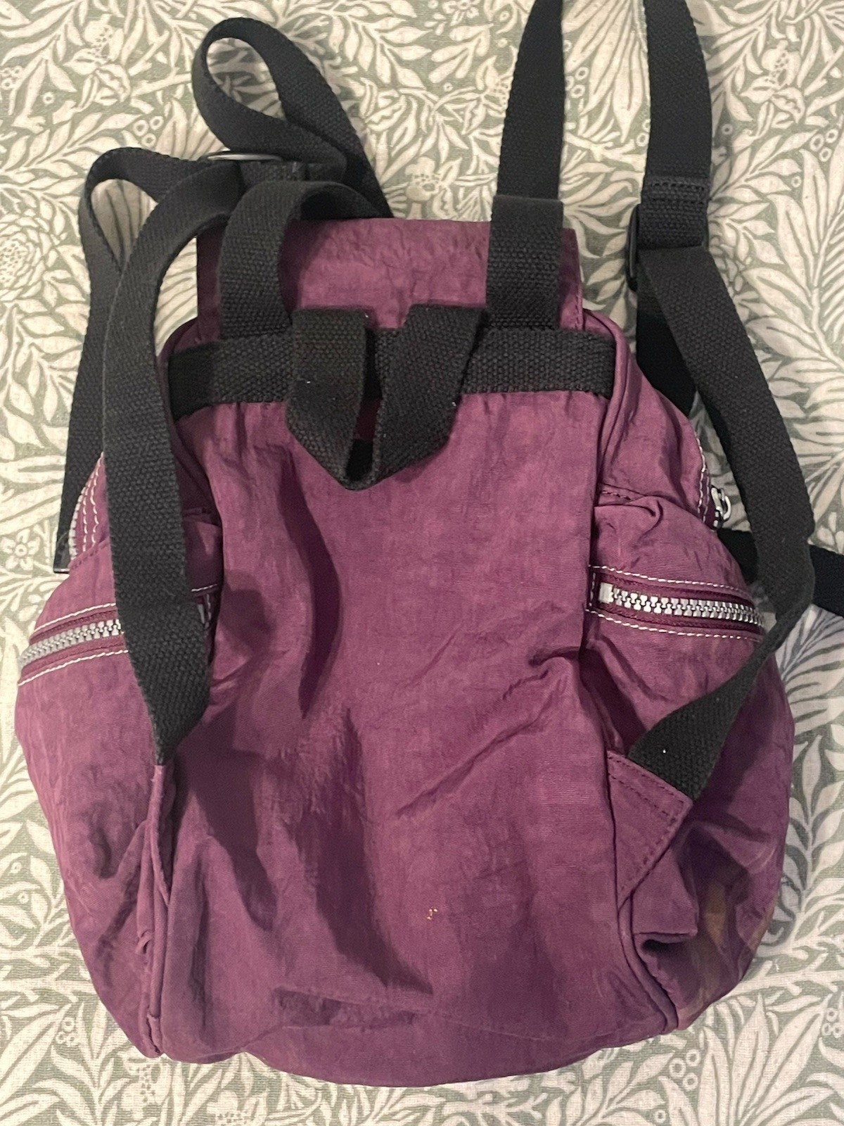 Kipling Small Purple Backpack - image 4
