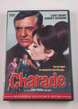 Charade (DVD) 1963 Cary Grant, Audrey Hepburn, Walter Matthau TESTED