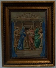 No.: 329 oil painting painting oil painting 1946 year portrait people