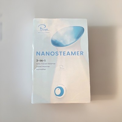 Pure Daily Care NanoSteamer 3-in-1 Ionic Facial Steamer Towel Warmer Humidifier
