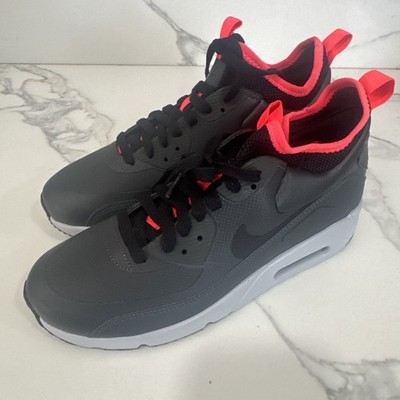 Nike Air Max 90 Size 7 Ultra Mid Winter 'Anthracite' style 924458 003 Infrared