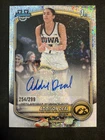 2025-26 Bowman Chrome Addison Deal White Sparkle Auto /299 Refractor 1st Rookie
