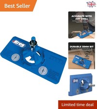 Kreg® KHI Concealed Hinge Jig in Blue - Precision Drilling for DIY Home Projects