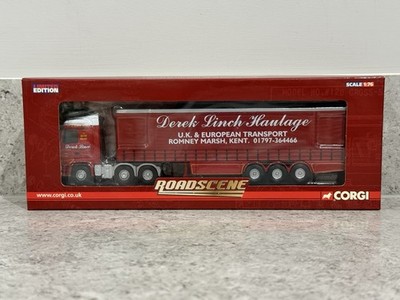 Corgi Roadscene - Mercedes Benz mit Gardinenseite - Linch / CC18207 - 1:76 - Mint / Neu