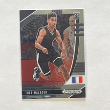 2020 Prizm Draft Picks #17 Theo Maledon Rookie France Card. rookie card picture