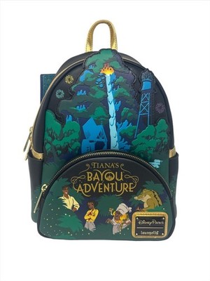 Disney Parks Tiana's Bayou Adventure Loungefly Mini Backpack - NEW