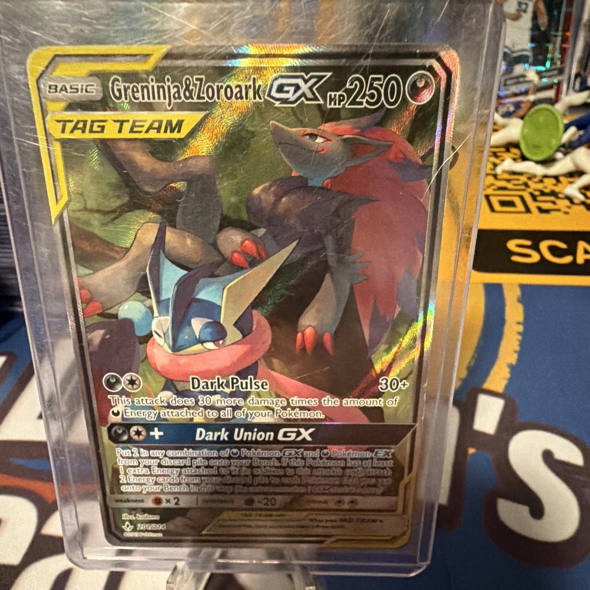 Greninja & Zoroark GX 201/214 Sm-Unbroken Bonds for sale | eBay