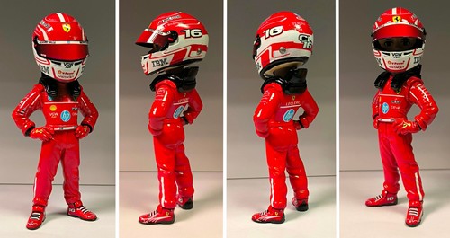 Charles Leclerc 2025 + scatola - Foto 2 di 6
