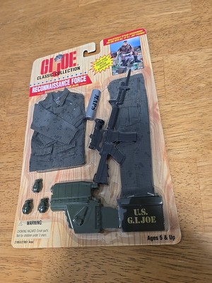 1996 GI Joe Classic Collection Reconnaissance Force Mission Gear  Accessories NEW
