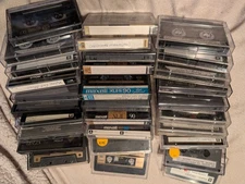 Lot of 30 High Bias 90 Minute Cassette Tapes LOT USED MAXELL TDK