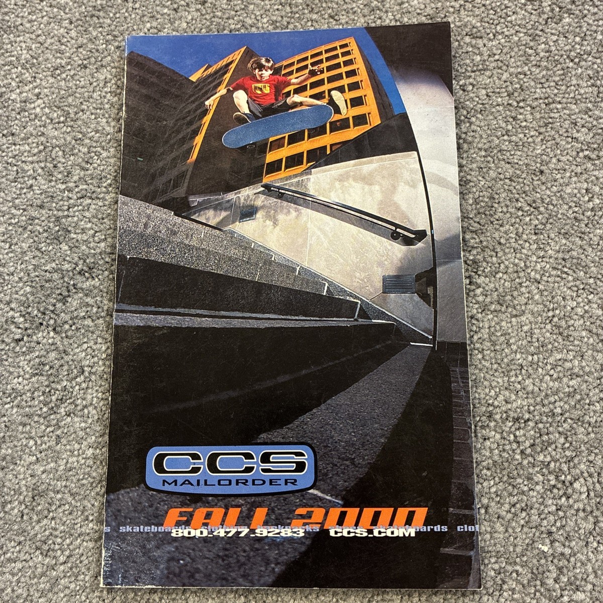 Vintage CCS Mailorder Catalog 2000 Ryan Sheckler Skateboarding