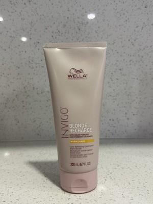 WELLA Invigo Blonde Recharge Color Refreshing Conditioner - WARM Blonde 6.7 oz