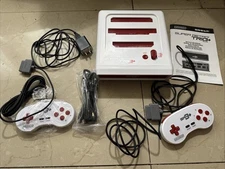 Retro-Bit Super Retro Trio HD Plus 720P 3 in 1 Console System - Red/White