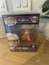 Signed Funko Pop  Colonel Sanders #1115 With Nugget Launcher - Rob Riggle