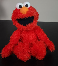 Working Hasbro 2016 TICKLE ME ELMO PLUSH Sesame Street 14" LONG