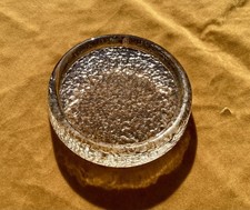 TIMO SARPANEVA IITTALA RIITE KUNSTGLAS KRISTALL BRUTALIST GLETSCHER/EISBERG ASCHENBECHER