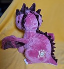 Bellzi Draggi Pink Brown Dragon Stuffed Animal Plush Bendable Wings Soft Kawaii — photo 3