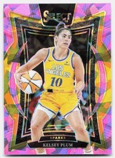 2025 Panini Select WNBA #31 Kelsey Plum Pink Ice Prizm Los Angeles Sparks