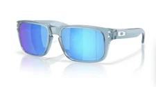OAKLEY HOLBROOK XXS SUNGLASSES YOUTH TRANSPARENT CLEAR STONEWASH PRIZM SAPPHIRE