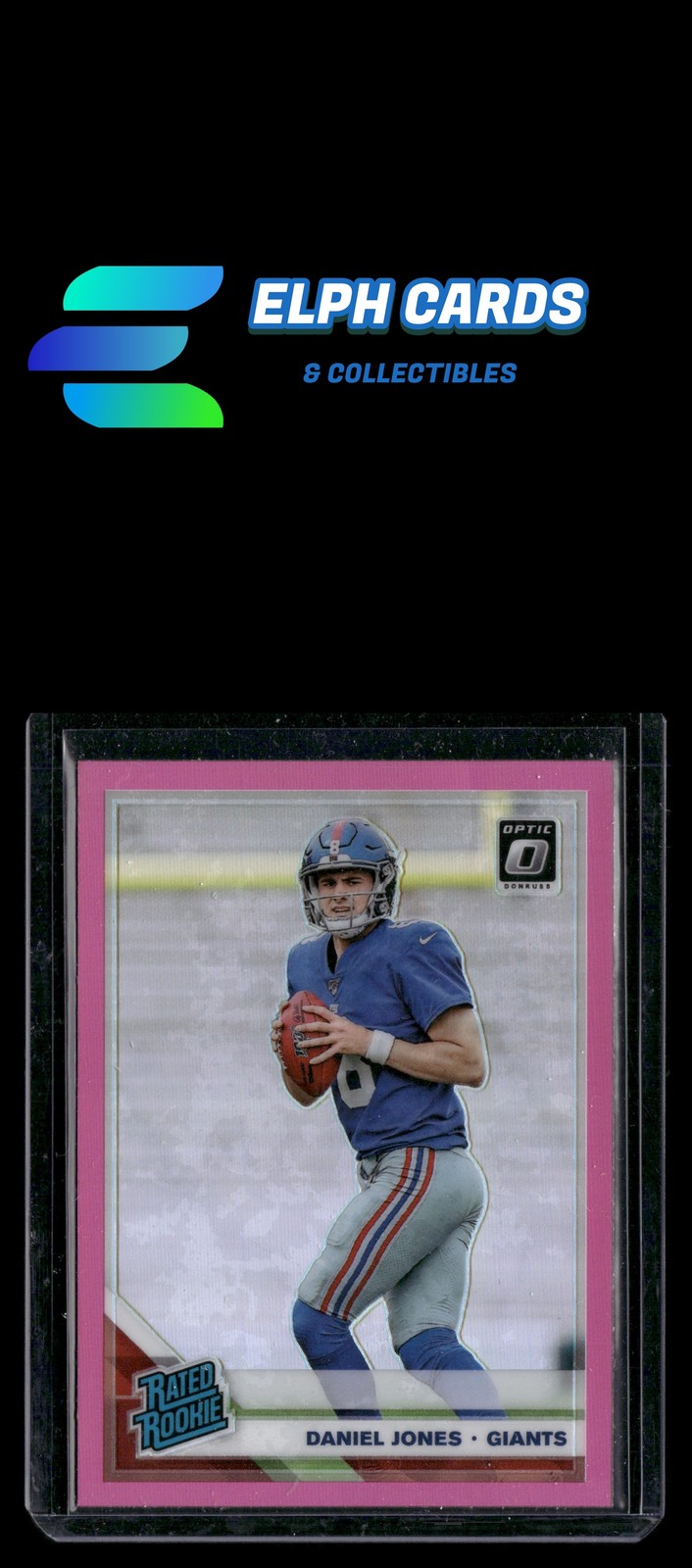 Optic 2019 Donruss Optic #154 Daniel Jones Pink