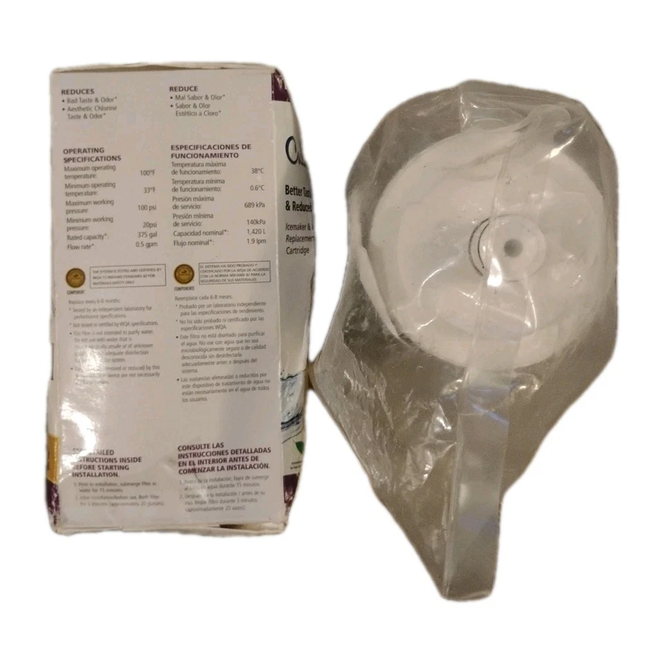 Filtro de agua para refrigerador 2-Culligan Advanced Filtration Maytag UKF7003 Foto 4 de 4