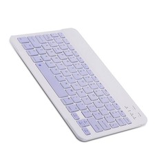 10-inch Wireless BT Keyboard Three-system Universal Colorful Rechargeable B EDKY