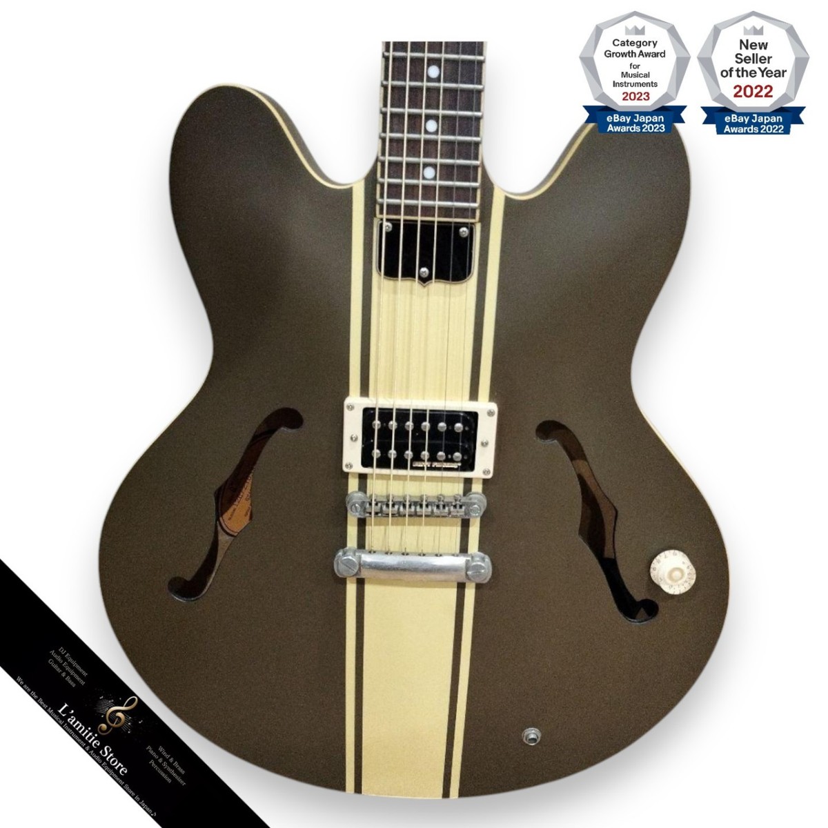 SALE!!! Tom Delonge Epiphone Es-333 激レア Epiphone ES333 Tom DeLonge Signature Electric Guitar Rare