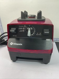 Vitamix 5200 Red Blender Base Variable Speed Control Cosmetic Issue