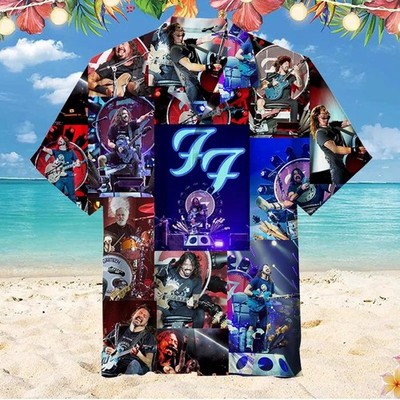 Foo Fighters Cool Stars Hawaiian Shirt