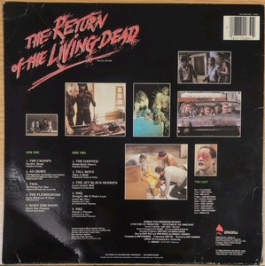 Return of the Living Dead Vinyl | eBay