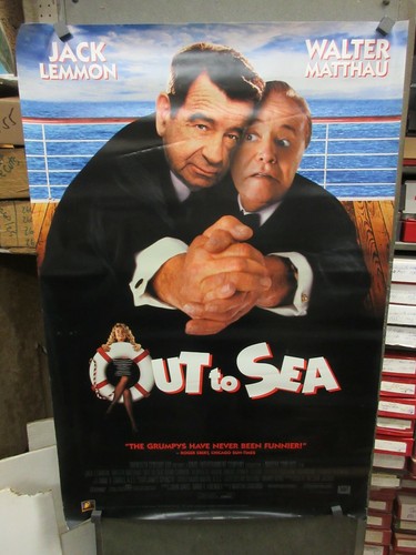 Out To Sea 1997 Movie Poster 27x40 Walter Matthau Jack Lemmon Comedy