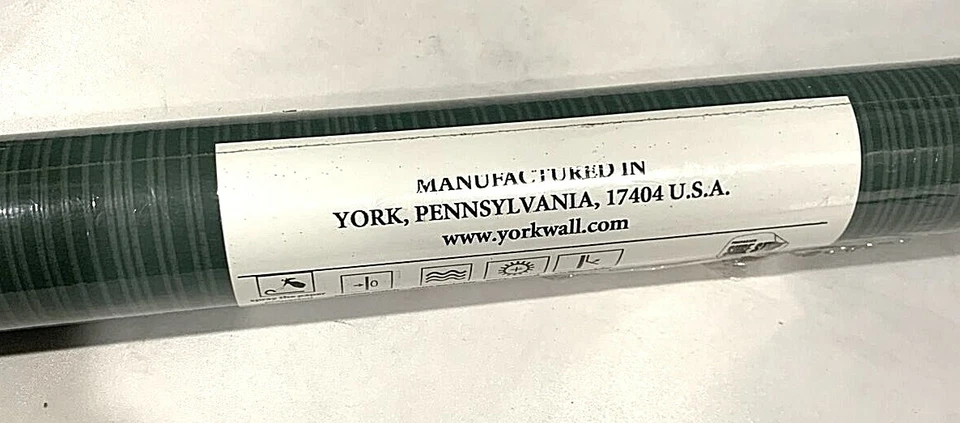 Papel de parede York padrão listrado verde SR1562 - Imagem 2 de 4