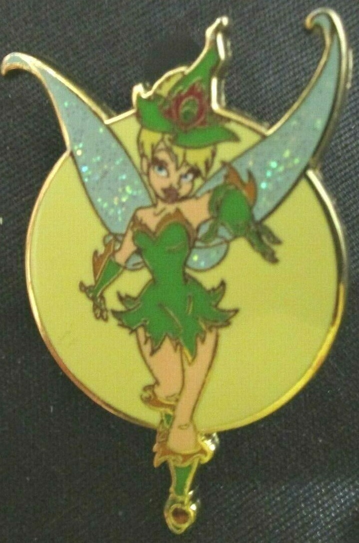  Disney pin Tinkerbell as Witch green outfit moon 2011.    #23