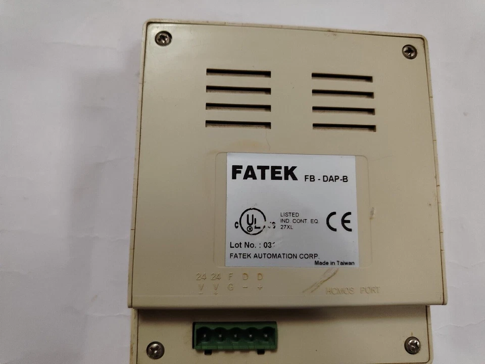 FATEK FACON FB-DAP DATA ACCESS PANEL - Image 4 of 4