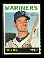 2013 TOPPS HERITAGE Baseball Trading Card #242 JOHN JASO Seattle Mariners