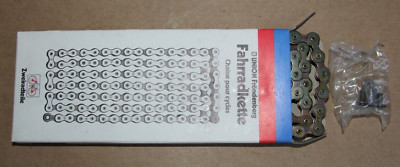 Klasse Kette Union GLD Links 1/2x1/8 mit Kettenschloss Made in Germany