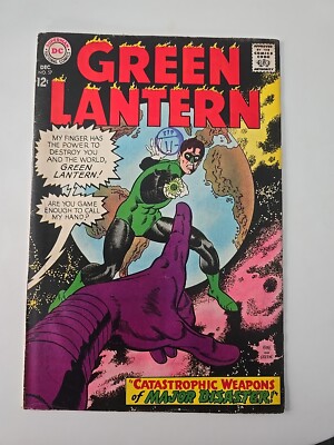 Green Lantern 57 - 1967 - Dc Comics Silver Age