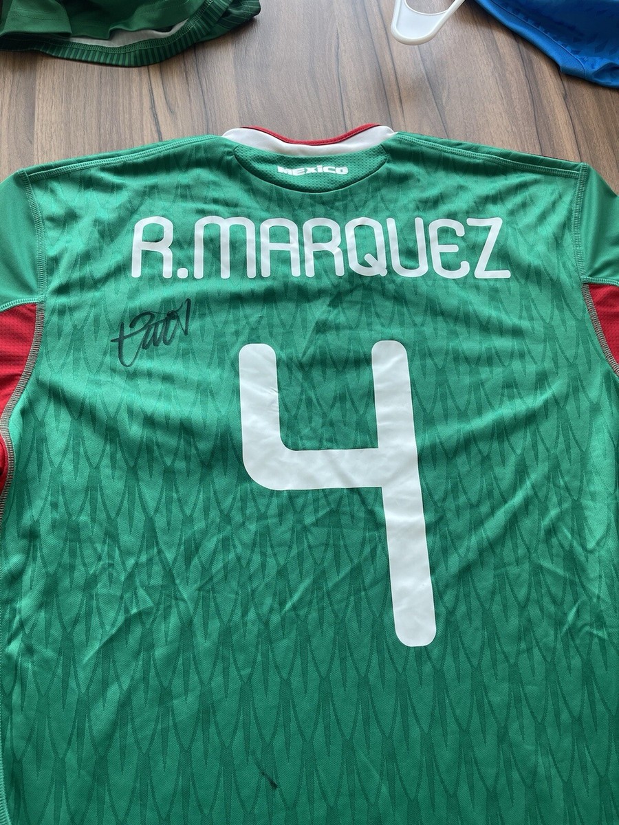 Adidas Mexico 2010 World Cup Home Rafa Marquez Jersey Signed | eBay