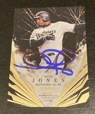 Adam Jones Signed 2020 BBM Orix Buffaloes Autographed Auto Card Japanese Genesis