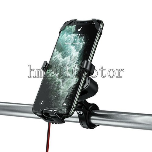 Motorcycle Phone Holder Charger For Kawasaki Vulcan VN 500 750 800 900