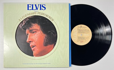   ELVIS PRESLEY   LEGENDARY PERFORMER   LP 33 RPM 12'' RCA CPL1-1349   ITALY 1976